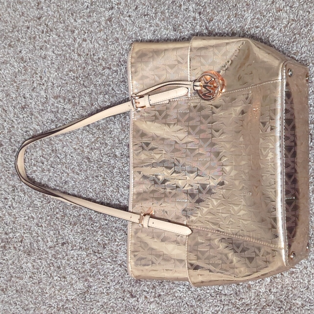 Rose Gold Michael Kors Tote